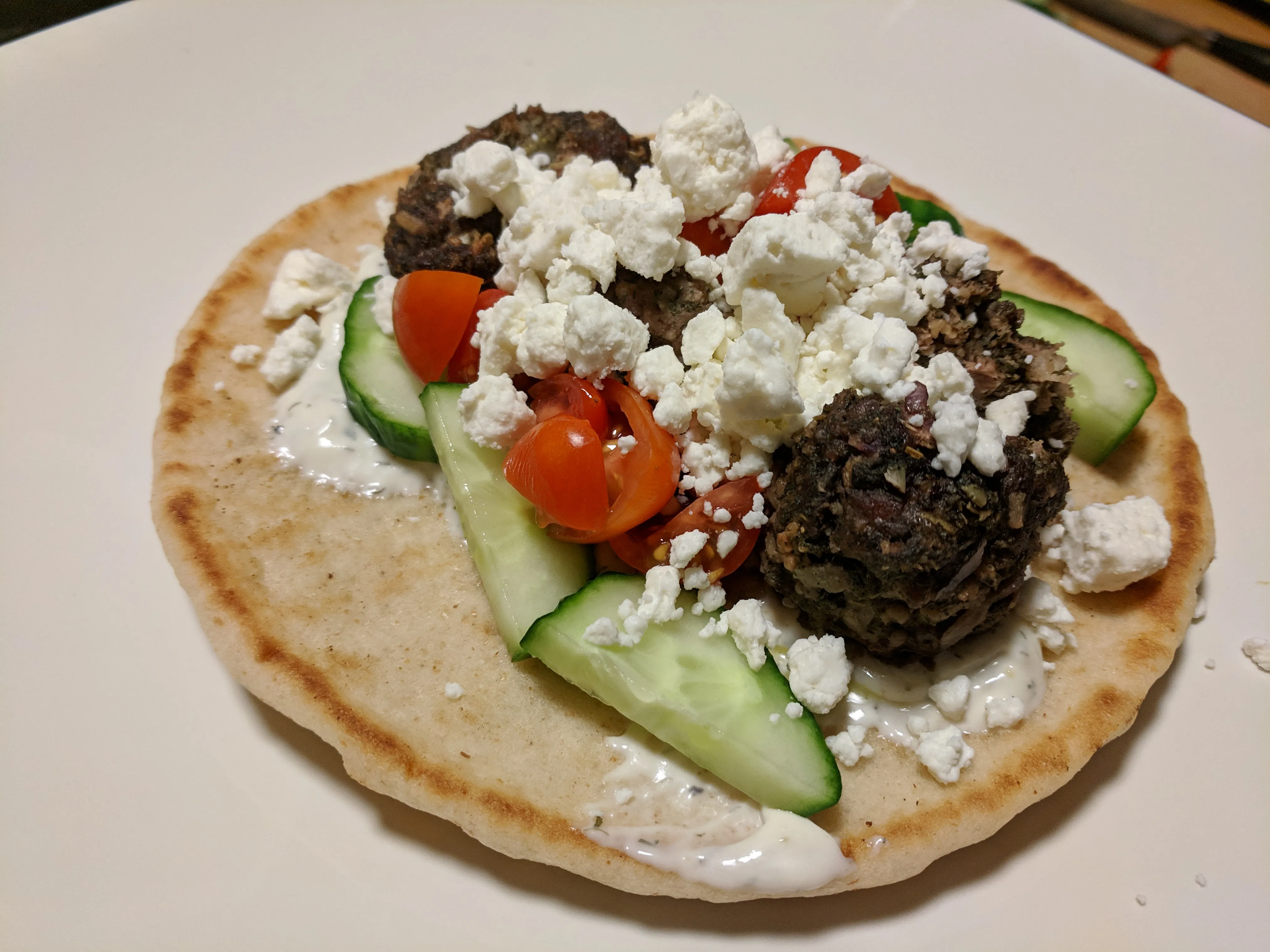 Greek Beef Meatballs