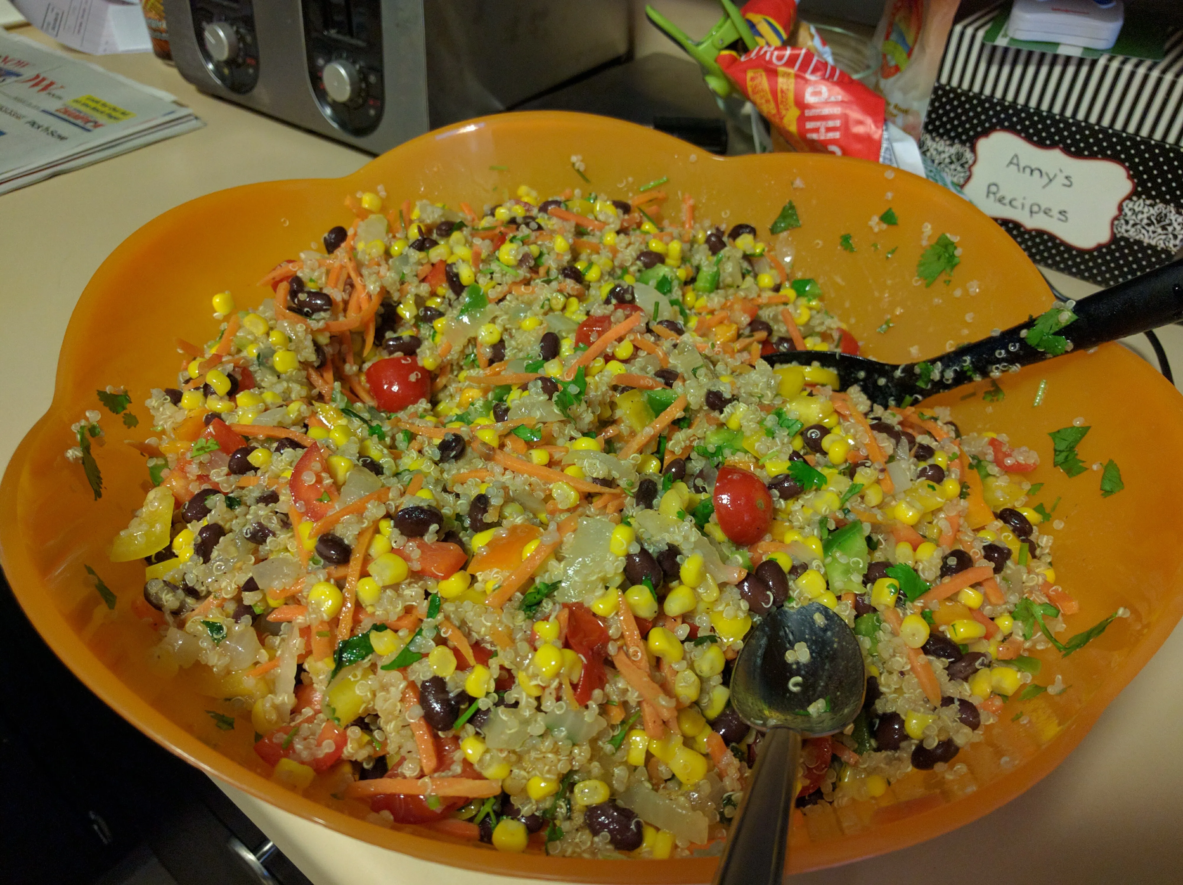 Quinoa and Black Bean Salad