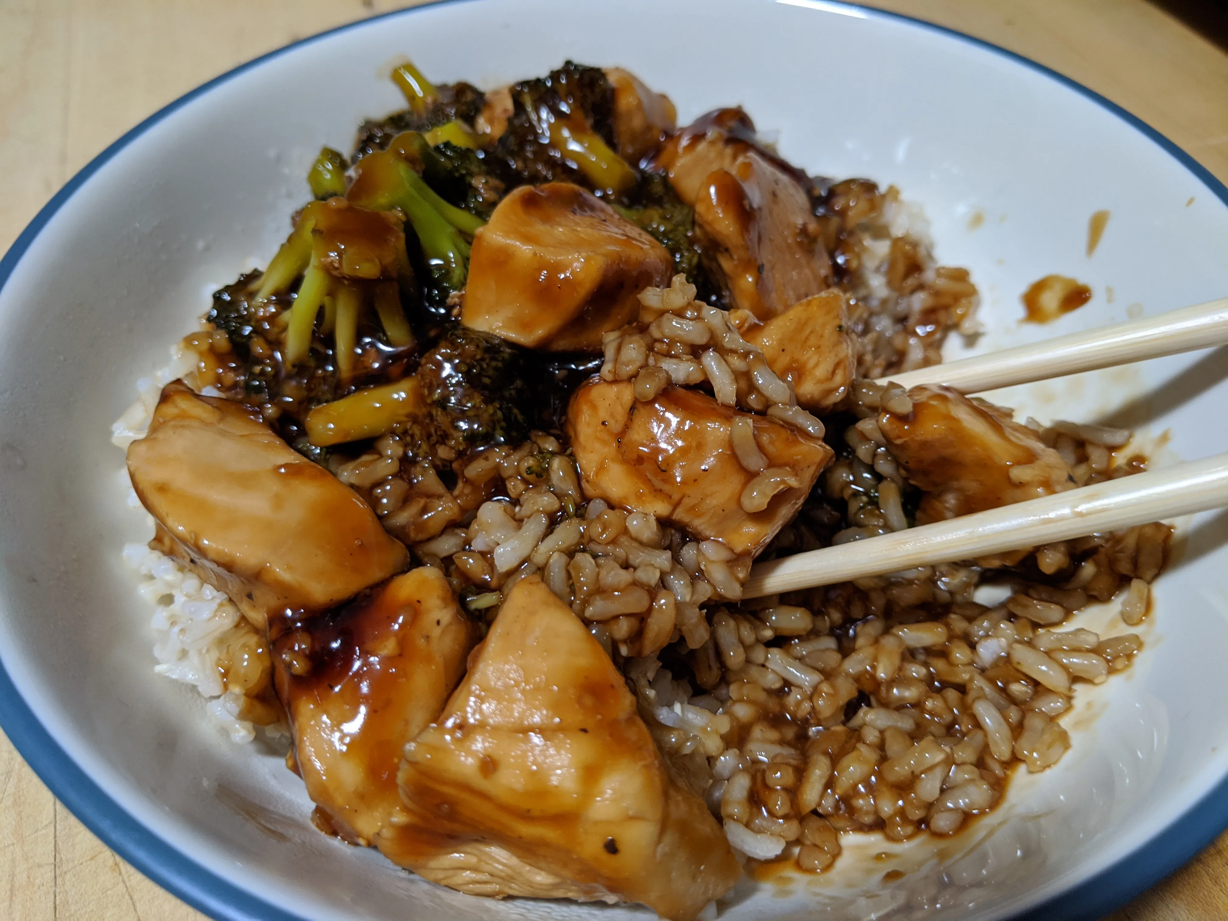 Teriyaki Chicken and Broccoli
