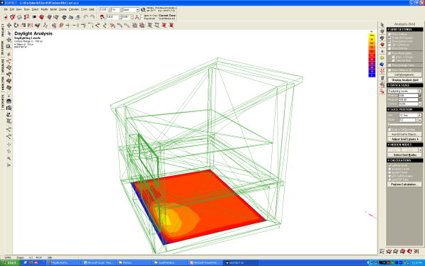 Ecotect Daylighting Analysis